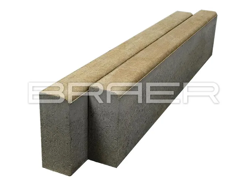 Бордюр тротуарный БР100.20.8, Color Mix Миндаль