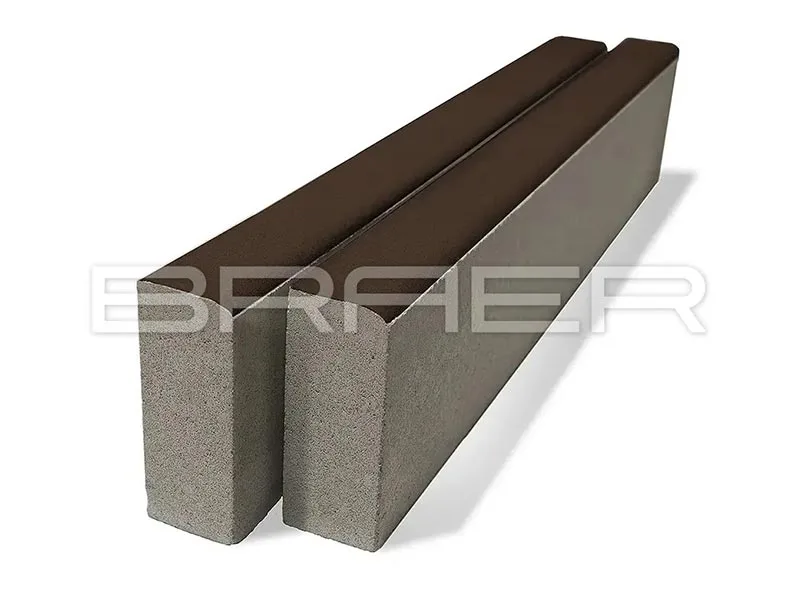 Бордюр тротуарный БР100.20.8, Коричневый