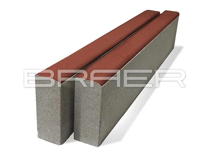 Бордюр тротуарный БР100.20.8, Красный