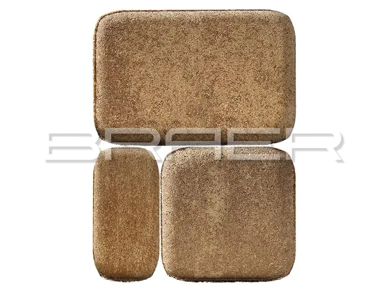 Тротуарная плитка Классико, Color Mix Миндаль, 60 мм