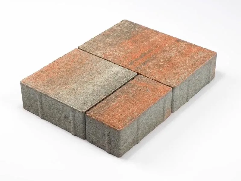 Тротуарная плитка Старый город Ландхаус, Color Mix Койот, 60 мм