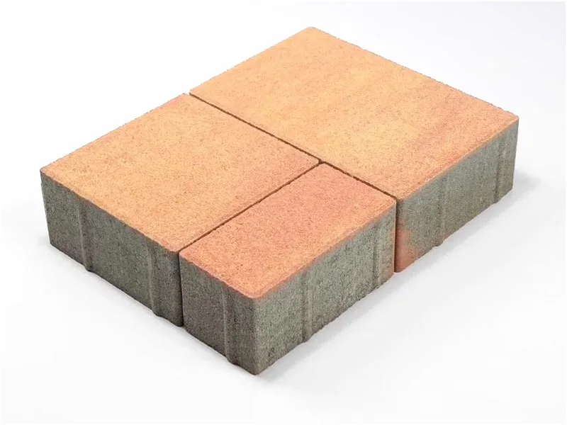 Тротуарная плитка Старый город Ландхаус, Color Mix Рассвет, 80 мм