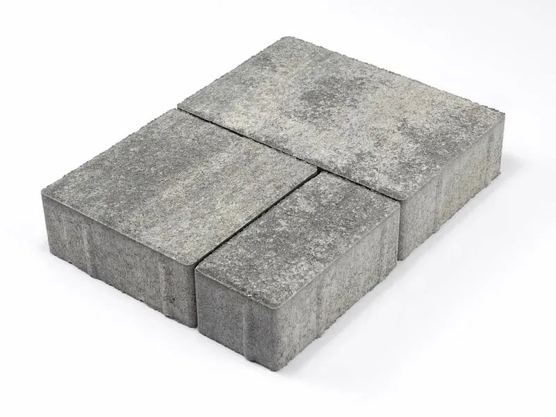 Тротуарная плитка Старый город Ландхаус, Color Mix Туман, 60 мм