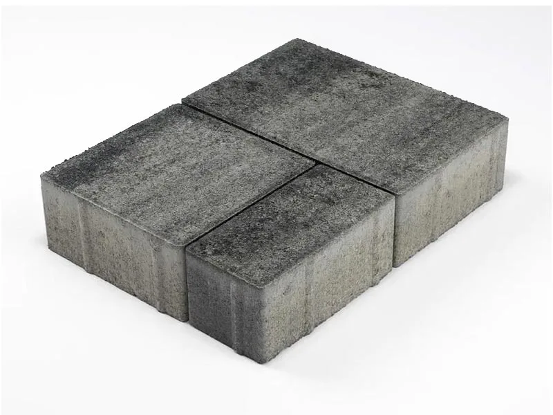 Тротуарная плитка Старый город Ландхаус, Color Mix Вечер, 80 мм