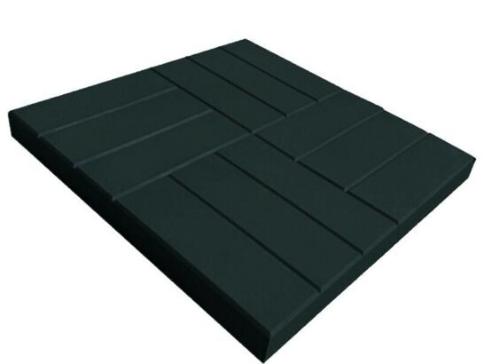 Тротуарная плитка 12 кирпичей 500×500×50 мм