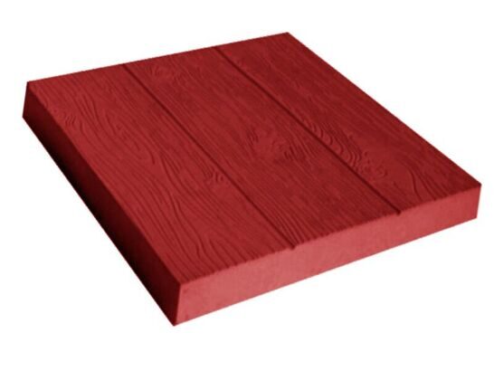 Тротуарная плитка «3 доски» 400×400×50 мм