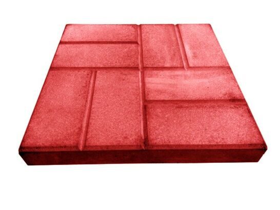 Тротуарная плитка 8 кирпичей 400×400×50 мм