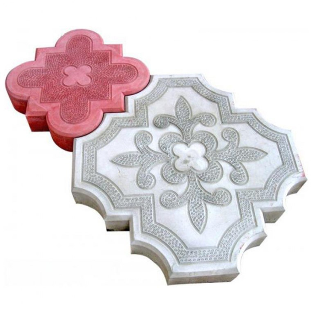 Тротуарная плитка Гжелка 300×300×30 мм