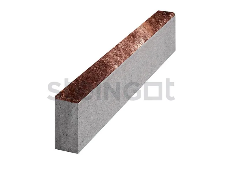 Бордюр тротуарный БР100.20.8, Color Mix Штайн Браун