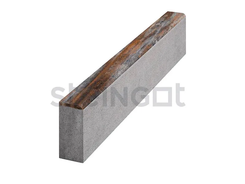 Бордюр тротуарный БР100.20.8, Color Mix Штайн Бронз