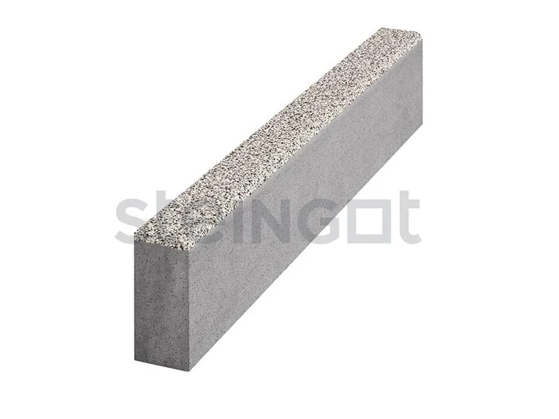 Бордюр тротуарный БР100.20.8, Stone Mix Бианко Неро