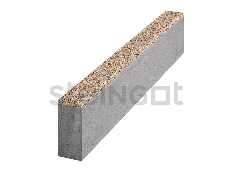 Бордюр тротуарный БР100.20.8, Stone Mix Карамелло